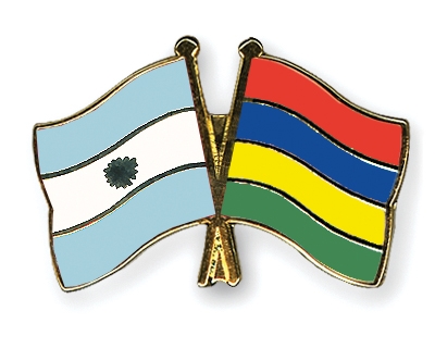 Fahnen Pins Argentinien Mauritius