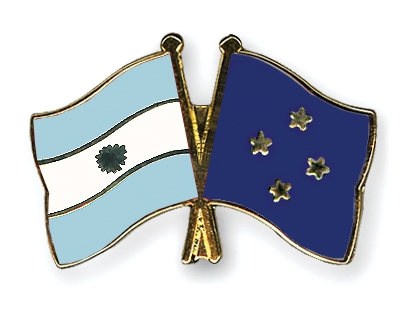 Fahnen Pins Argentinien Mikronesien