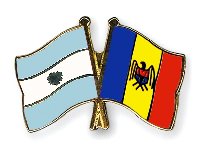 Fahnen Pins Argentinien Moldau