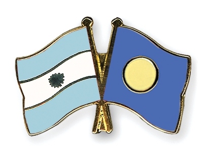 Fahnen Pins Argentinien Palau