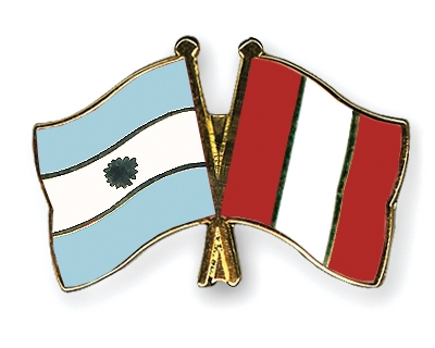 Fahnen Pins Argentinien Peru