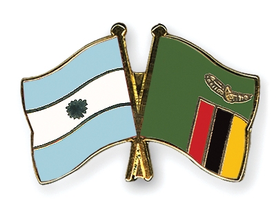 Fahnen Pins Argentinien Sambia