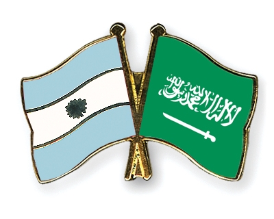 Fahnen Pins Argentinien Saudi-Arabien