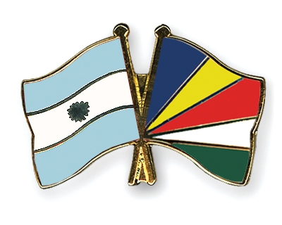 Fahnen Pins Argentinien Seychellen