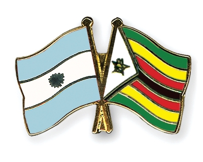 Fahnen Pins Argentinien Simbabwe
