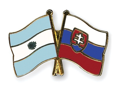 Fahnen Pins Argentinien Slowakei