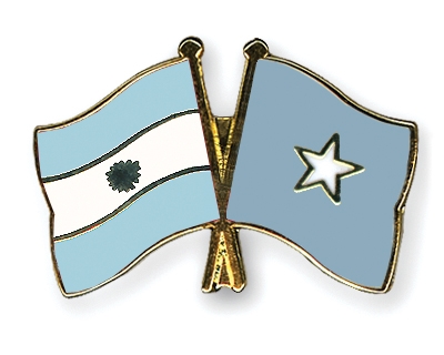 Fahnen Pins Argentinien Somalia