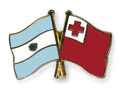 Fahnen Pins Argentinien Tonga