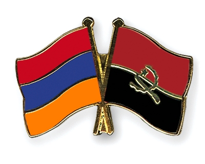 Fahnen Pins Armenien Angola