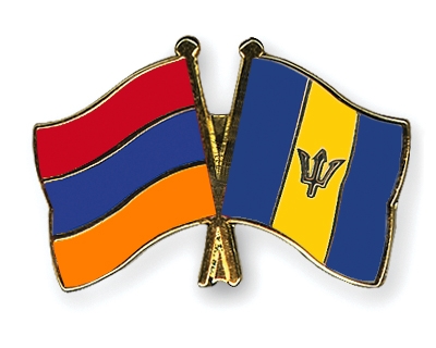Fahnen Pins Armenien Barbados