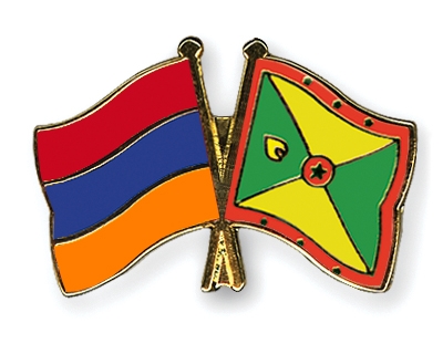 Fahnen Pins Armenien Grenada