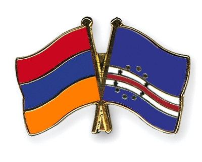 Fahnen Pins Armenien Kap-Verde