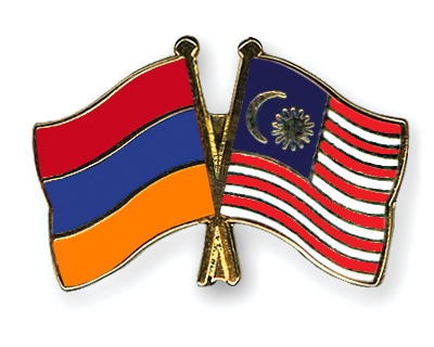 Fahnen Pins Armenien Malaysia