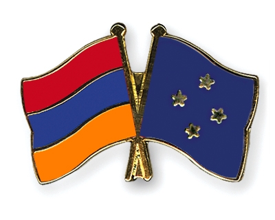 Fahnen Pins Armenien Mikronesien