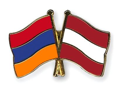 Fahnen Pins Armenien sterreich