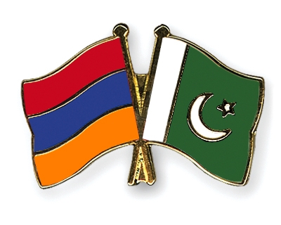 Fahnen Pins Armenien Pakistan