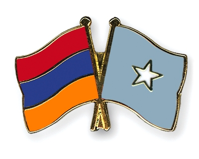 Fahnen Pins Armenien Somalia