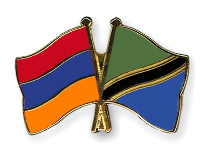Fahnen Pins Armenien Tansania