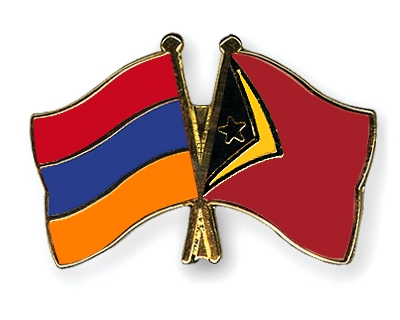 Fahnen Pins Armenien Timor-Leste