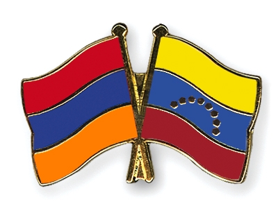 Fahnen Pins Armenien Venezuela