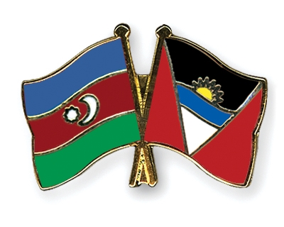 Fahnen Pins Aserbaidschan Antigua-und-Barbuda