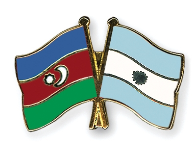 Fahnen Pins Aserbaidschan Argentinien