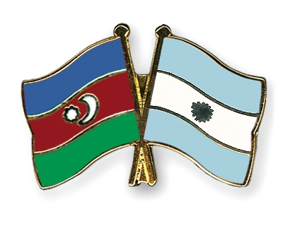 Fahnen Pins Aserbaidschan Argentinien