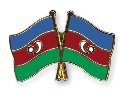 Fahnen Pins Aserbaidschan Aserbaidschan