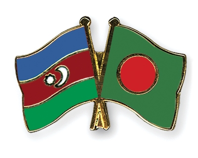 Fahnen Pins Aserbaidschan Bangladesch