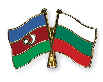Fahnen Pins Aserbaidschan Bulgarien