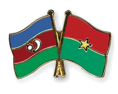 Fahnen Pins Aserbaidschan Burkina-Faso