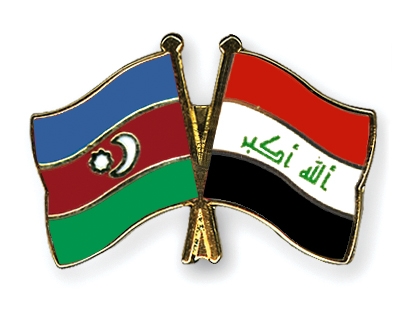 Fahnen Pins Aserbaidschan Irak