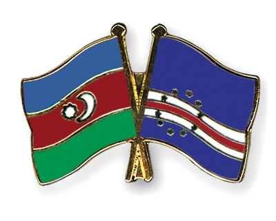 Fahnen Pins Aserbaidschan Kap-Verde