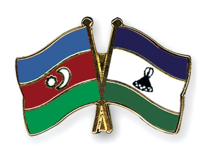 Fahnen Pins Aserbaidschan Lesotho
