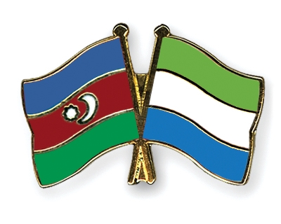 Fahnen Pins Aserbaidschan Sierra-Leone