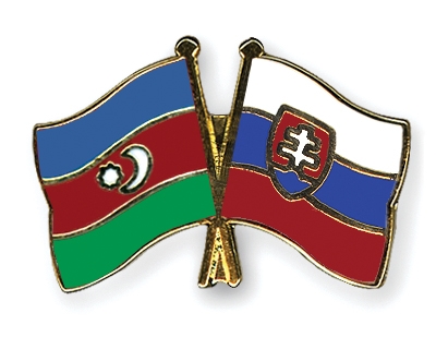 Fahnen Pins Aserbaidschan Slowakei