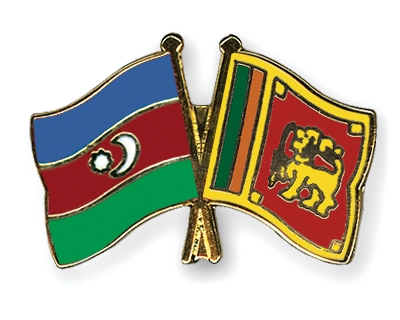 Fahnen Pins Aserbaidschan Sri-Lanka