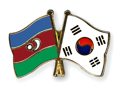 Fahnen Pins Aserbaidschan Sdkorea
