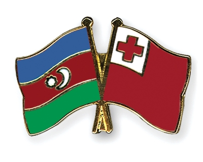 Fahnen Pins Aserbaidschan Tonga
