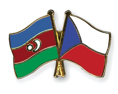Fahnen Pins Aserbaidschan Tschechische-Republik
