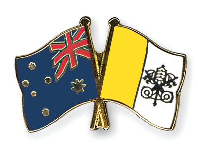 Fahnen Pins Australien Vatikanstadt