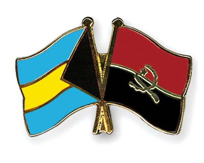 Fahnen Pins Bahamas Angola