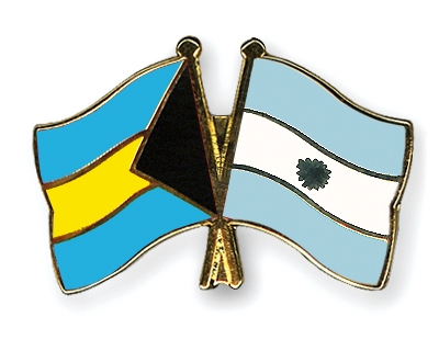 Fahnen Pins Bahamas Argentinien