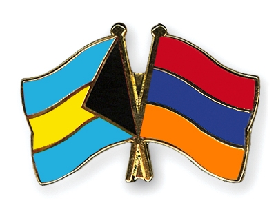 Fahnen Pins Bahamas Armenien