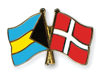 Fahnen Pins Bahamas Dnemark