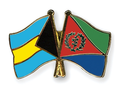 Fahnen Pins Bahamas Eritrea