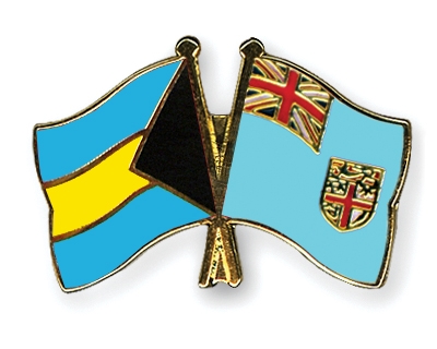 Fahnen Pins Bahamas Fidschi