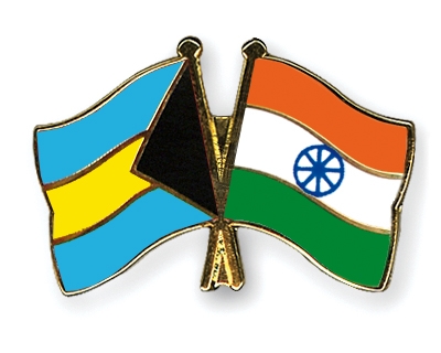 Fahnen Pins Bahamas Indien