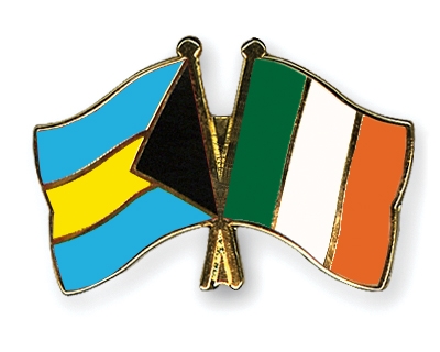 Fahnen Pins Bahamas Irland