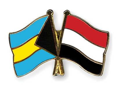 Fahnen Pins Bahamas Jemen